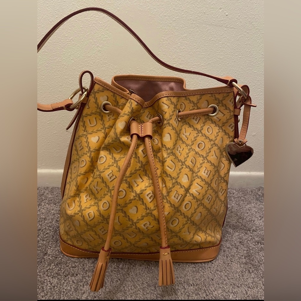 Dooney & Bourke yellow print